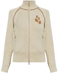 Isabel Marant - Lanya Zip-Up Knit Cardigan - Lyst