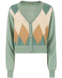 Ballantyne - Cashmere Cardigan - Lyst
