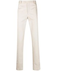 Fursac - Slim-Fit Cotton Gabardine Chinos - Lyst