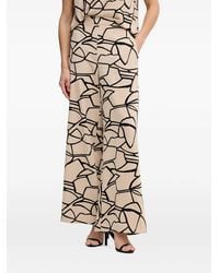 Joseph Ribkoff - Abstract-Print Palazzo Pants - Lyst