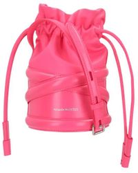 McQueen - The Soft Curve Bucket Bag - Lyst
