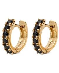 Emanuele Bicocchi - Crystal Hoop Earrings - Lyst
