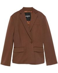 Patrizia Pepe - Blazer asimétrico con botón - Lyst