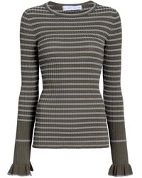 Proenza Schouler - Yasmine Striped Sweater - Lyst