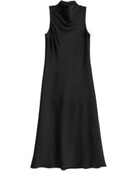 Patrizia Pepe - Robe En Satin À Coupe Mi-Longue - Lyst