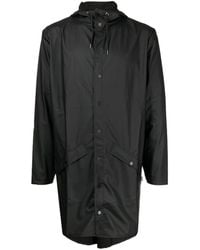 Rains - Zip-up Hooded Jacket - Lyst