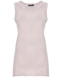 Avant Toi - Fine-Knit Tank Top - Lyst