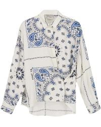 8pm - Camicia Cannes Con Stampa Paisley - Lyst