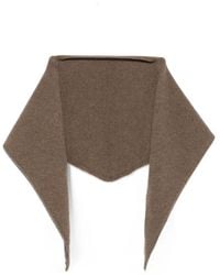 Be You - Fine-Knit Triangular Scarf - Lyst