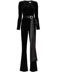 Nissa - Glitter-Detail Jumpsuit - Lyst