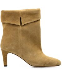 Isabel Marant - Eldra Suede Ankle Boots - Lyst