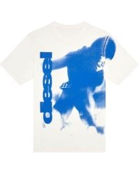 DIESEL - T-shirt T-Just en coton - Lyst