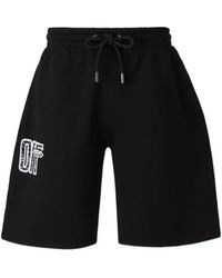Off-White c/o Virgil Abloh - Motion Arrow Skate Sweat Shorts - Lyst