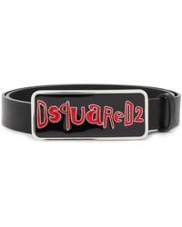 DSquared² - Enamelled Buckle Belt - Lyst