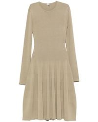 TOTEME - Sculpted Knit Midi Dress - Lyst