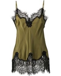 Gold Hawk - Longline Lace Cami - Lyst