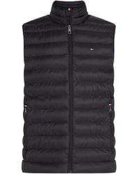 Tommy Hilfiger - Zip-Up Padded Gilet - Lyst