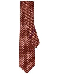 Ferragamo - Murrina-Print Jacquard Tie - Lyst