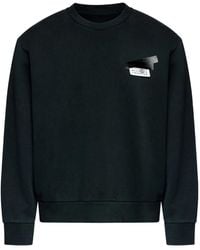 MM6 by Maison Margiela - Cotton Sweatshirt - Lyst