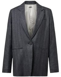 DRYKORN - Mowtie Pinstriped Blazer - Lyst