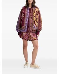 adidas - X Farm Butterfly-Print Shorts - Lyst