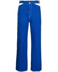 Dion Lee - Y-front Straight-leg Jeans - Lyst