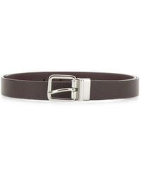 Gianni Chiarini - Ceinture Réversible En Cuir Grainé - Lyst