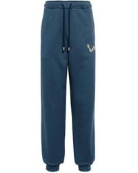 Lanvin - Logo-Print Cotton Track Pants - Lyst