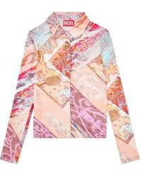 DIESEL - Camisa C-Amelia - Lyst
