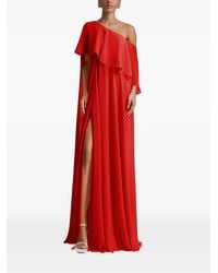 Gemy Maalouf - One-Shoulder Ruffled Dress - Lyst