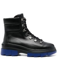 Stuart Weitzman - Lace-Up Leather Boots - Lyst