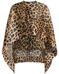 Alberta Ferretti - Triple Organza Shirt - Lyst