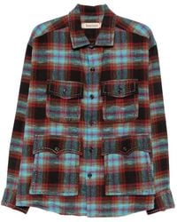 BAZISZT - Jedi Stud-Embellished Checked Shirt - Lyst