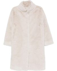 Herno - Abrigo Con Cuello Alzado - Lyst