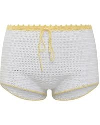 MIXIK - Crochet-Knit Shorts - Lyst