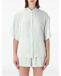 Anine Bing - Coco Short-Sleeve Shirt - Lyst
