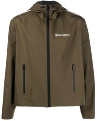 Palm Angels - Jacket With Logo - Lyst