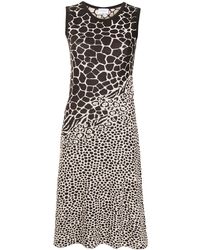 Ferragamo - Sleeveless Knited Dress - Lyst