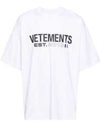 Vetements - ロゴ Tスカート - Lyst