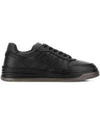 Hogan - H630 Panelled Leather Sneakers - Lyst