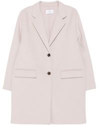The Dynamis Studio - Button-Fastening Patch-Pocket Coat - Lyst