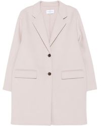 The Dynamis Studio - Button-Fastening Patch-Pocket Coat - Lyst