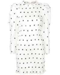 Ulla Johnson Aurele Taffeta Dress - Wit