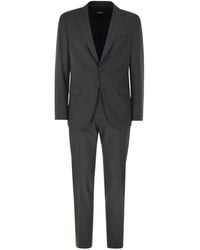 BOSS - Notched-Lapel Suit - Lyst