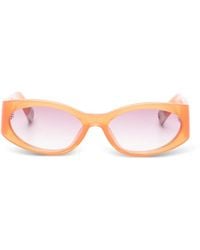 Jacquemus - Ovalo Oval-Frame Sunglasses - Lyst