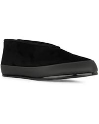 Linda Baumann - Suede Slip-On Loafers - Lyst