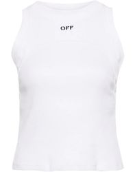 Off-White c/o Virgil Abloh - Canotta Con Ricamo - Lyst