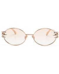 Anna Karin Karlsson - Claw Aventure Oval-Frame Sunglasses - Lyst