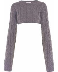 Miu Miu - Maglione Crop - Lyst