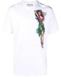 Philipp Plein - Graphic-Print Short-Sleeve T-Shirt - Lyst